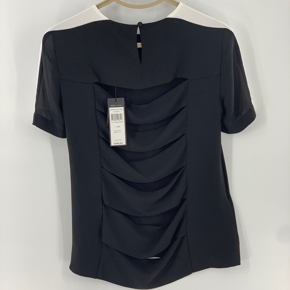 BCBG MaxAzria Elloyn Cutout Blouse - Picture 5 of 6